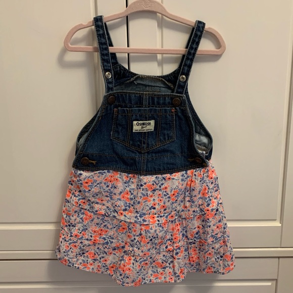 Oshkosh 24 months dress (and striped Calvin Klein) - Picture 1 of 6